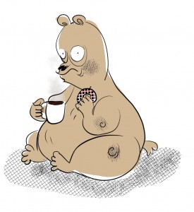 Coffee and Donut Bear